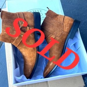 Steve Madden “Auras” Chelsea Sue Boots 9.5 (MEN) No Box